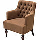 Boudoir praline chesterfield (английское кресло), Кресла, Москва,  Фото №1