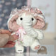 Слоник тедди ручной работы. Тедди Зверята. MyTeddyStore. Ярмарка Мастеров.  Фото №4