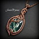 Заказать Кулон с офитом. JazzBijoux (Елена Сафронова). Ярмарка Мастеров. . Кулон Фото №3