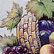  472. Разделочная доска Щедрые дары лета. Утварь. Татьяна - шкатулки для души. Ярмарка Мастеров.  Фото №4