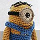 Вязаная игрушка Миньон. Мягкие игрушки. Крашенинникова Наталья Юрьевна (krasa). Ярмарка Мастеров.  Фото №5