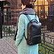Urban backpack made of genuine DRAGON leather. Backpacks. wishcraft. Online shopping on My Livemaster.  Фото №2