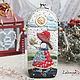 eyeglass case: ' Red Maiden' Japanese patchwork, Eyeglass case, St. Petersburg,  Фото №1