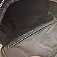 Men's bag, made of embossed crocodile skin, black color. Men\'s bag. SHOES&BAGS. My Livemaster. Фото №4