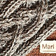 Order Knitted alpaca mittens 'Braid'. marishino. Livemaster. . Mittens Фото №3
