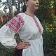 Women's shirt with embroidery. Traditional ornament. People\\\'s shirts. MARUSYA-KUZBASS (Marusya-Kuzbass). My Livemaster. Фото №5