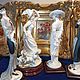 Винтаж: Capodimonte.Леди и белый йоркшир терьер.Италия.Giuseppe Armani. Статуэтки винтажные. Антик.Декор.Винтаж. Ярмарка Мастеров.  Фото №14