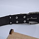 Order  Men's TITANIUM belt is high-quality. Leathercrat Products (REViOR). Livemaster. . Straps Фото №3