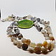 Order Misty Shore beads (agate, chalcedony) 57-61 cm. Selberiya shop. Livemaster. . Beads2 Фото №3