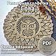 Схема вязания салфетки Сова крючком, Схемы вязания, Томск,  Фото №1
