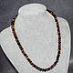 Beads with cut natural stones: tiger, bull and hawkeye. Beads2. naturalkavni. My Livemaster. Фото №6