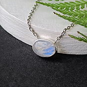 Украшения handmade. Livemaster - original item pendant with moonstone.. Handmade.