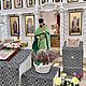 Иконостасы, домашние иконостасы,киоты, церковная тематика. Витрина для коллекций. Мастерская 'Горбуновъ Мебель'. Интернет-магазин Ярмарка Мастеров.  Фото №2