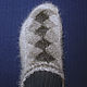 Men's knitted slippers Enterlac. Socks. Warm Yarn. My Livemaster. Фото №4