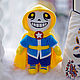 Dream Sans Undertale AU Dreamtale Санс Дрим. Мягкие игрушки. Алиса (joujoucraft). Интернет-магазин Ярмарка Мастеров.  Фото №2