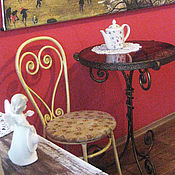 Для дома и интерьера handmade. Livemaster - original item Wrought iron chair 