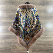 Аксессуары handmade. Livemaster - original item Pavlovsky Posad shawl 