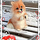 Juguetes: Spitz de lana. Felted Toy. woolmiracle (woolmiracle). My Livemaster. Фото №7