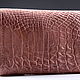 Women's wallet made of genuine crocodile leather IMA0216UP5. Wallets. CrocShop. Online shopping on My Livemaster.  Фото №2