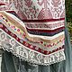 aprons: Women's apron 'Slavyanochka'(sold). Aprons. Living ECO clothing. Online shopping on My Livemaster.  Фото №2