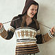 Hooded sweater 'Cinnamon', Sweater Jackets, Nizhny Novgorod,  Фото №1