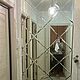 Зеркальное панно из ромбов "Классика" 2000х1000 мм. Зеркала. Зеркальное панно. Ярмарка Мастеров.  Фото №4