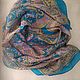 Print scarf, 100% silk, vintage India. Vintage handkerchiefs. Ledy Charm. Online shopping on My Livemaster.  Фото №2