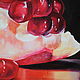 Oil Painting Red Garnet. Pictures. Painting by Margarita Drevs. My Livemaster. Фото №4
