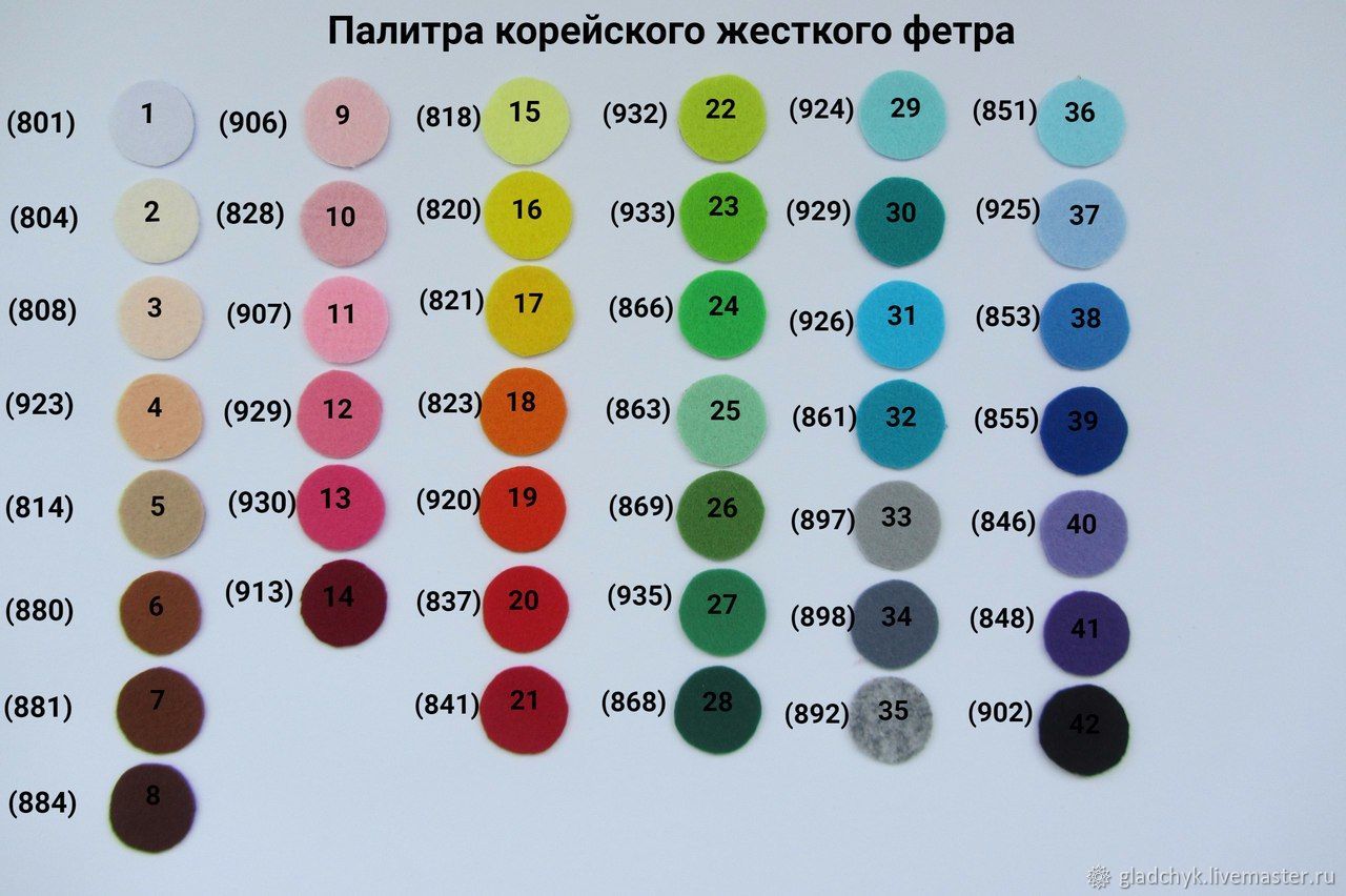 Мм цвет. Фетр шинвон палитра. Палитра корейского жесткого фетра. Палитра shinwon жесткий фетр. Корейский фетр shinwon таблица цветов.