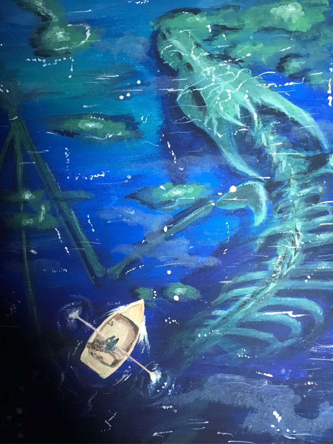 Картина акрилом на холсте в интернет-магазине Ярмарка Мастеров по цене ...