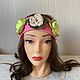 Headbands knitted on the head with a flower. Bandage. vyazanaya6tu4ka. Online shopping on My Livemaster.  Фото №2
