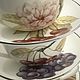 Painted porcelain tea Set of flora and Fauna. Tea & Coffee Sets. ArtFlera (artflera). My Livemaster. Фото №4