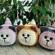 Вязаный котик - колобок. Амигуруми куклы и игрушки. Оlyapka_toys. Ярмарка Мастеров.  Фото №6