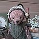 Тедди ёжик: Афоня. Тедди Зверята. Олеся (sola-teddy). Ярмарка Мастеров.  Фото №7