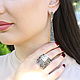Ethnic Avant-garde Ring 925 Silver HB0099. Rings. Sunny Silver. My Livemaster. Фото №6