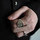 Кольцо Memento Mori Ring. Перстень. The Vale of Tears. Ярмарка Мастеров.  Фото №5
