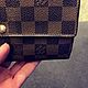Заказать Винтаж: Длинный кошелек Louis Vuitton Damier Ebene Sarah. Сделано во Франции. Chic bags. Ярмарка Мастеров. . Сумки винтажные Фото №3