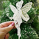 Fairy on Christmas tree. Christmas decorations. Ma-rine. Online shopping on My Livemaster.  Фото №2