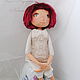 Вишня. Коллекционная кукла в смешанной технике. Куклы и пупсы. Dolls & rabbits. Ярмарка Мастеров.  Фото №6