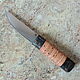 Knife 'Tundra-1' Yakut 95h18 birch bark. Knives. Artesaos e Fortuna. Online shopping on My Livemaster.  Фото №2