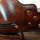 Сумка "Бананка" натуральная кожа. Ручная работа. Сумка через плечо. Horse-saddle. Ярмарка Мастеров.  Фото №8