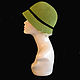 The Cloche Olive. Hats1. Novozhilova Hats. My Livemaster. Фото №5