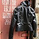 Jacket from thin cow leather. Outerwear Jackets. Lollypie - Modiste Cat. Online shopping on My Livemaster.  Фото №2