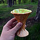 Chanterelles mushroom goblets (medium). Wine Glasses. RognedaCraft - gifts with soul. Online shopping on My Livemaster.  Фото №2