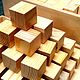 Деревянные кубики от 1см до 10см, Кубики и книжки, Пенза,  Фото №1