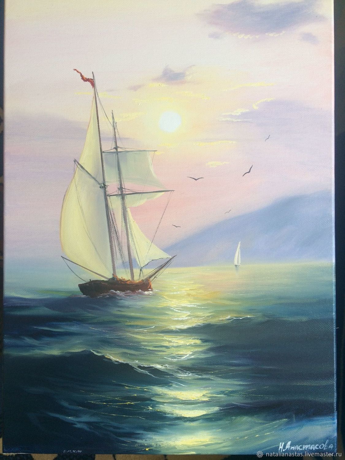«Морской Бриз», 1892, холст, масло