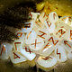 Runes Scandinavian White agate,set, Runes, Koshehabl,  Фото №1