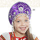 Slavic headpieces Kotena, Kokoshnik, Russian crown, Folk headdress, Ru, Kokoshnik, Korolev,  Фото №1