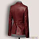 Catalea jacket made of genuine leather/suede (any color). Jackets. Elena Lether Design. My Livemaster. Фото №4