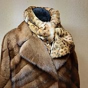Аксессуары handmade. Livemaster - original item Fur scarf with a predatory pattern. Handmade.
